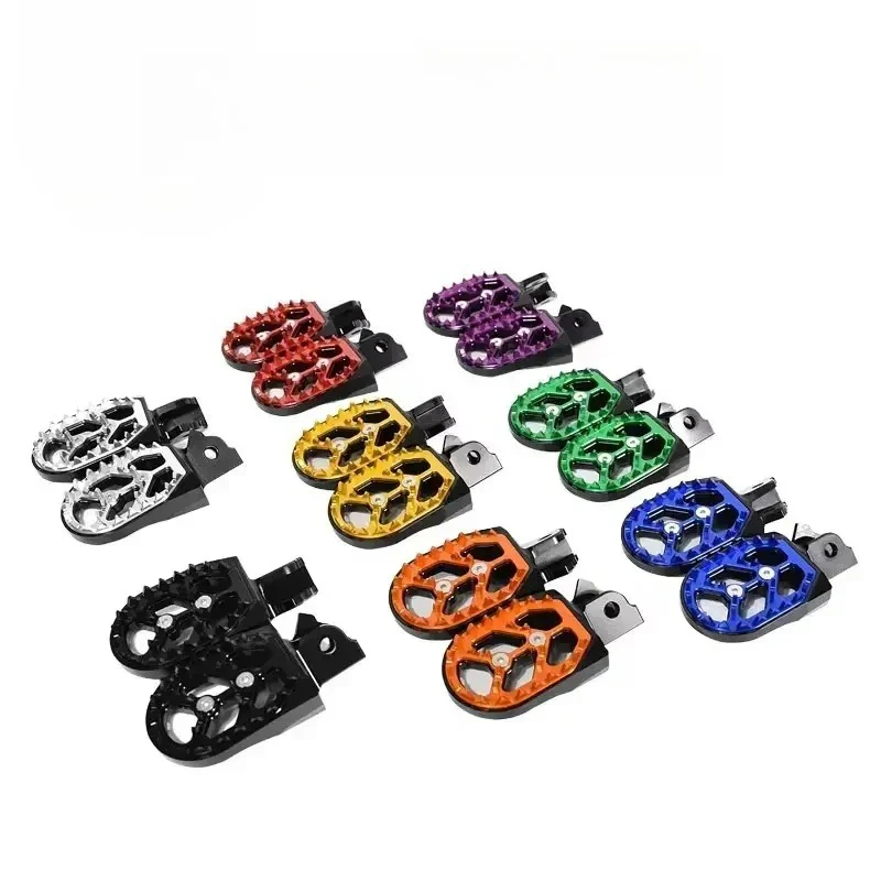Woodniu Racein Wide CNC Footpegs for Surron Light Bee X/S / Segway X160 / X260 - Off-Road Footrest Pedals
