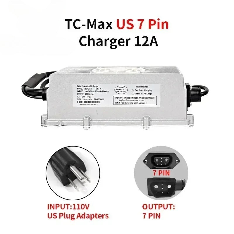 Suitable for Super SOCO TC TS TC-MAX High Current Charger 12A Fast Charging Communication Protocol Compatible