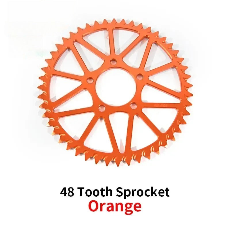 For Surron Light Bee S X Sprocket 48T 52T 54T 58T 64T Tooth Plate Wheel Sur Ron Accessories for Segway X160 X260 Motorcycle