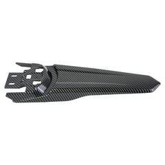 Extended Tail Fender for Surron Light Bee X/S,Imitation Carbon Fiber Longer Rear Fender for Surron X Electric Dirt Bike,Extra Long Mudguard Tail Fender for Suron (Water Transfer)