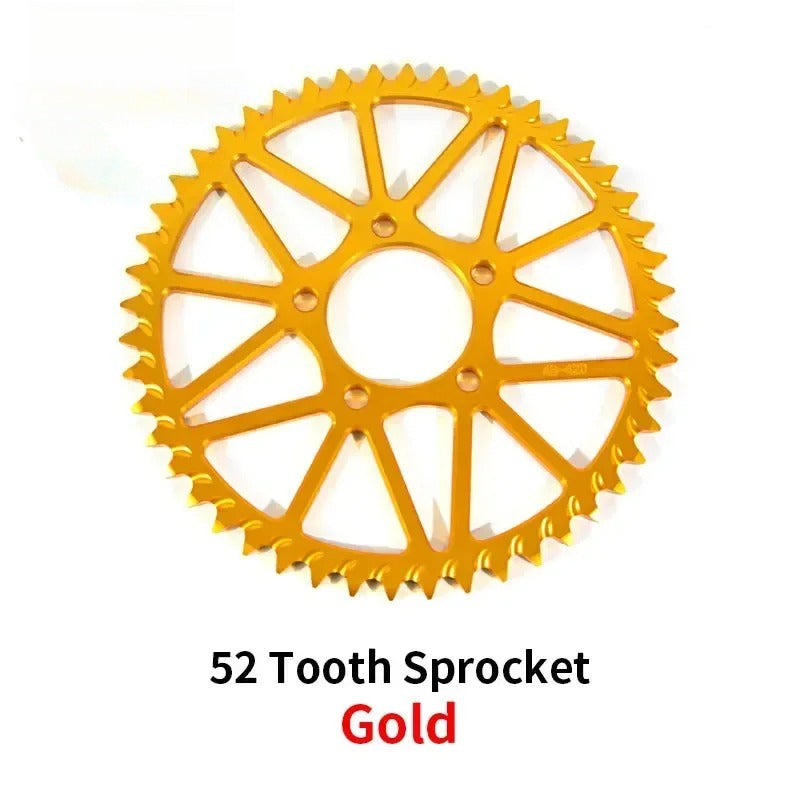 For Surron Light Bee S X Sprocket 48T 52T 54T 58T 64T Tooth Plate Wheel Sur Ron Accessories for Segway X160 X260 Motorcycle