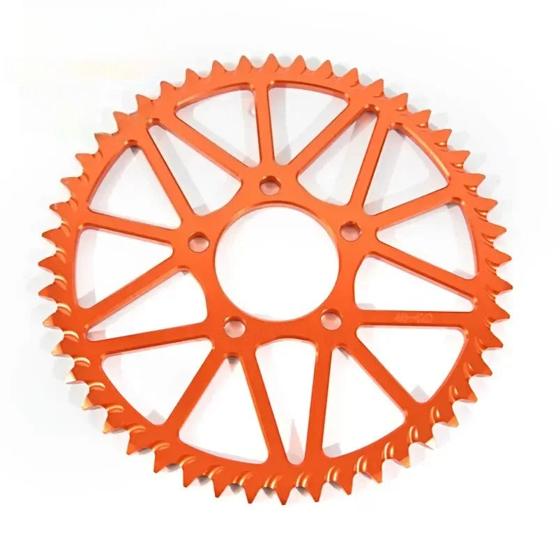 For Surron Light Bee S X Sprocket 48T 52T 54T 58T 64T Tooth Plate Wheel Sur Ron Accessories for Segway X160 X260 Motorcycle