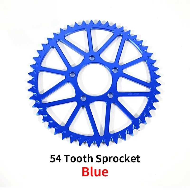 For Surron Light Bee S X Sprocket 48T 52T 54T 58T 64T Tooth Plate Wheel Sur Ron Accessories for Segway X160 X260 Motorcycle