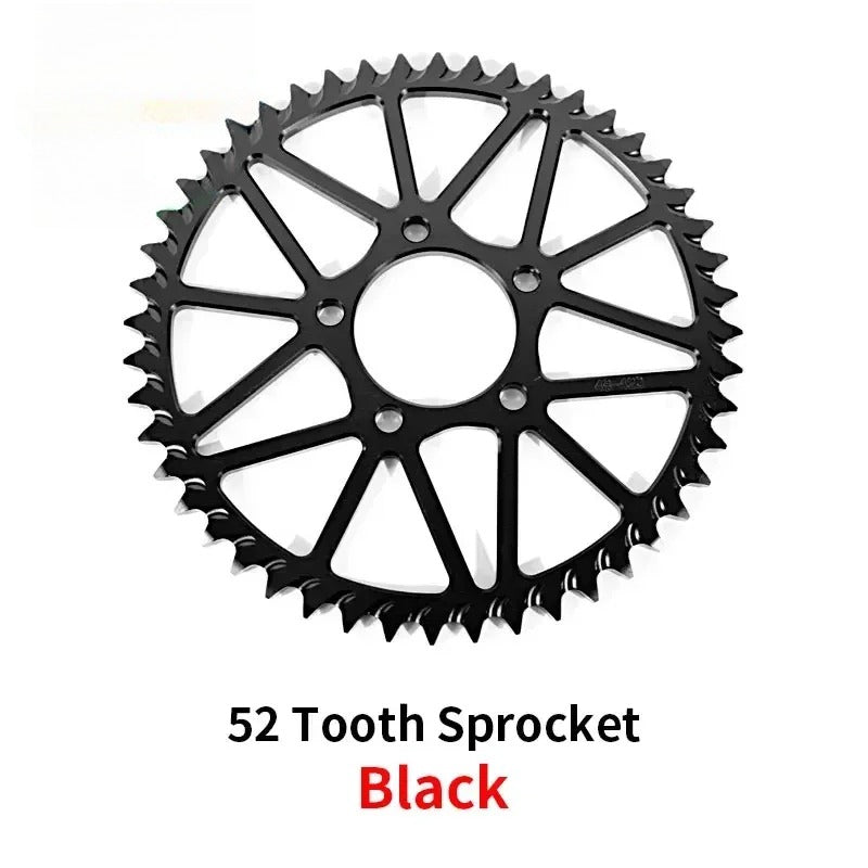 For Surron Light Bee S X Sprocket 48T 52T 54T 58T 64T Tooth Plate Wheel Sur Ron Accessories for Segway X160 X260 Motorcycle