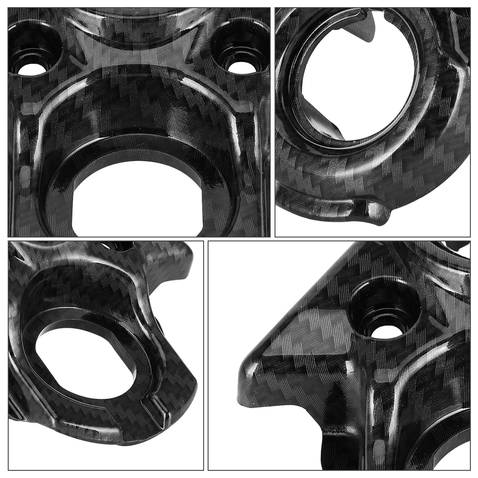 Ignition Key Switch Cover for Sur Ron X/Sur Ron S/Sur Ron LBX/Segway X160/Segway X260 Key Set Ignition Lock Cylinder Cover, Imitation Carbon Fiber Switch Key Ring Cover Trim for Sur Ron X S LBX/ Segway X260 X160, Easy Installation, Gift