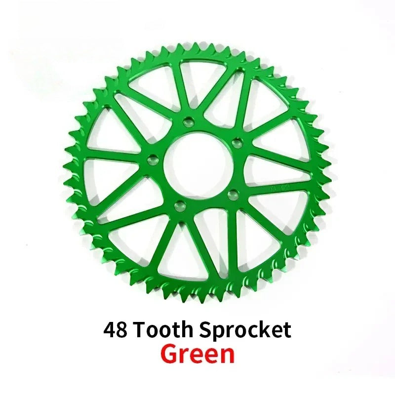 For Surron Light Bee S X Sprocket 48T 52T 54T 58T 64T Tooth Plate Wheel Sur Ron Accessories for Segway X160 X260 Motorcycle