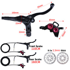 For Light Bee X Segway X160 X260 New Integrated Brake Pump System Set Sur-Ron Modified Motorcycles Accessories Dirtbike Off-road
